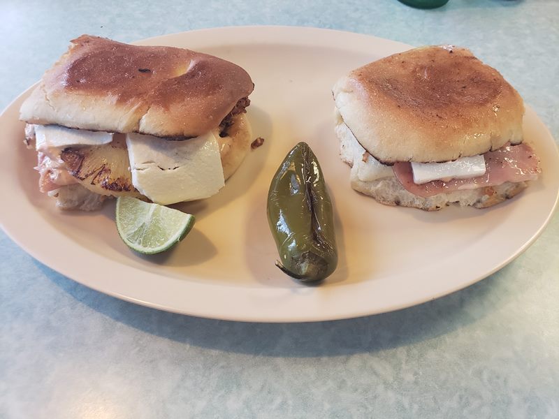 Tortas El Tri food