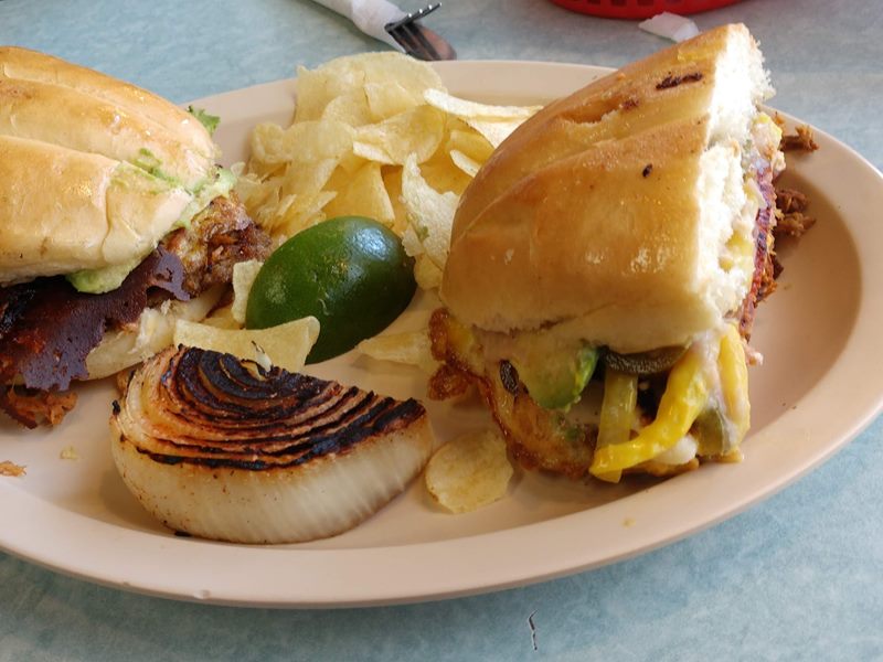 Tortas El Tri food